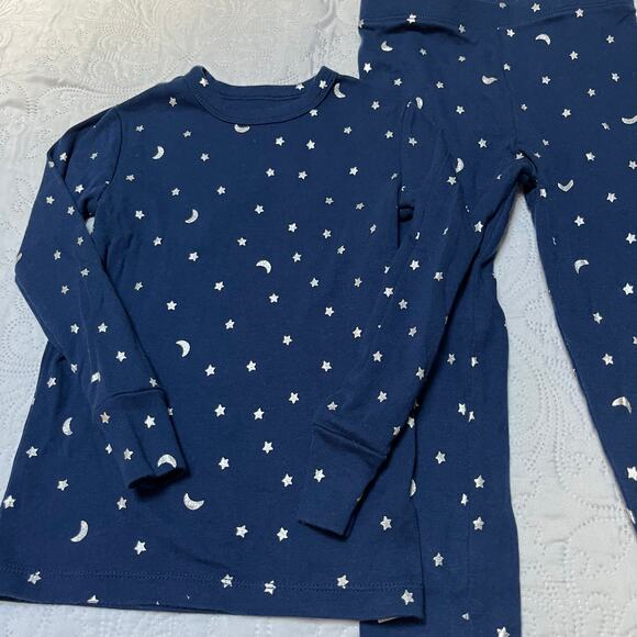 Gap Organic Cotton Star and Moon PJ Set Size 6 - Picture 4 of 5